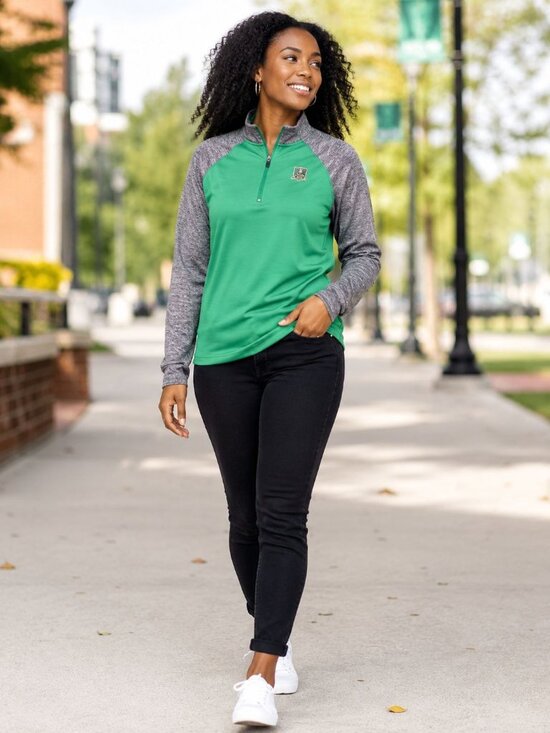 Under Armour Tops - Under Armour Notre Dame Fighting Irish 1/4 Zip Pullover Green Size L